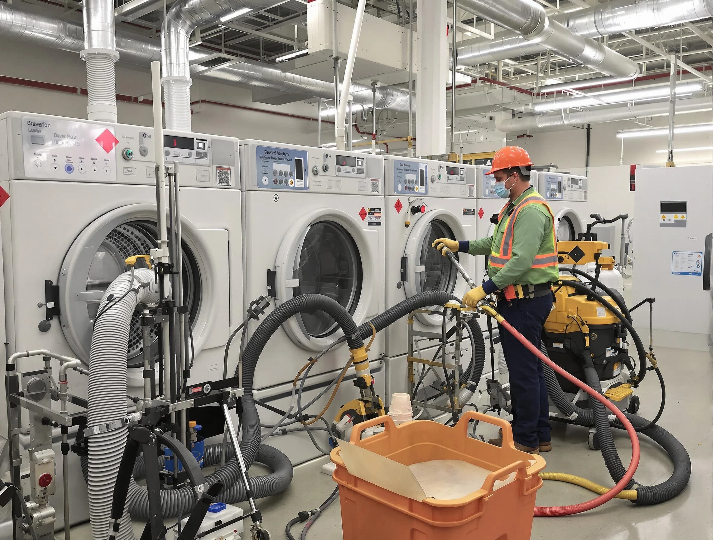 Commercial-grade dryer vent cleaning by The Village Dryer Vent Cleaning in The Village